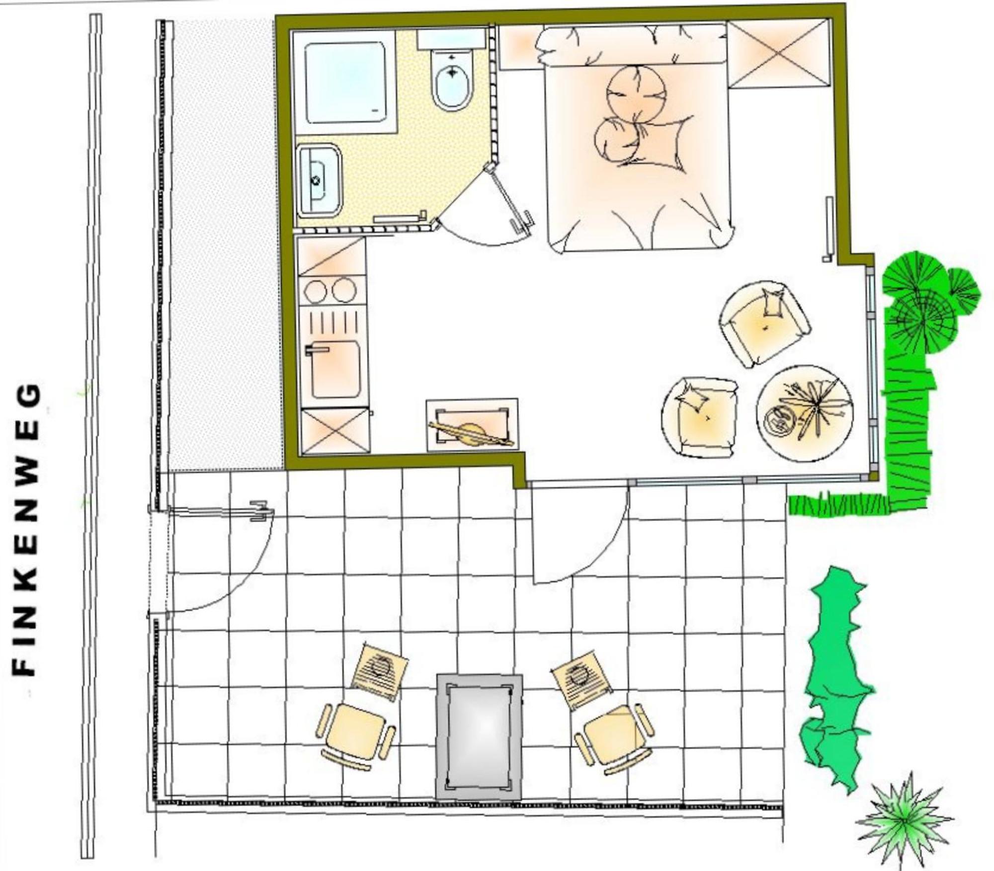 Gartenhaus Dassow 塞巴特黑灵斯多夫 外观 照片